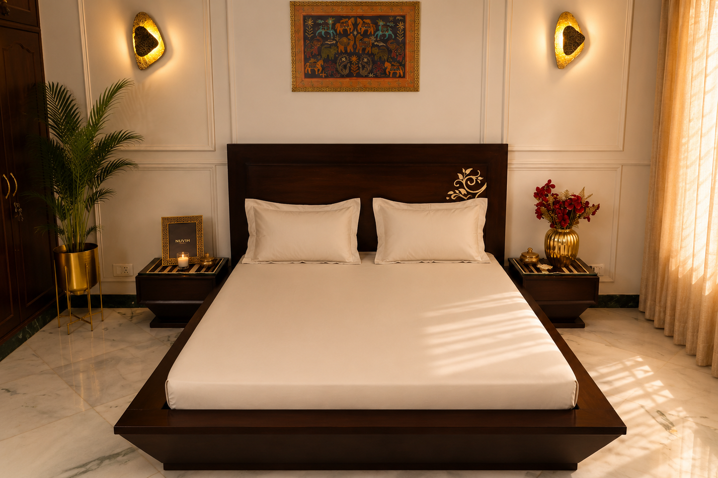 Signature Solid Sheet Set | Pearl Ivory | 500 Thread Count
