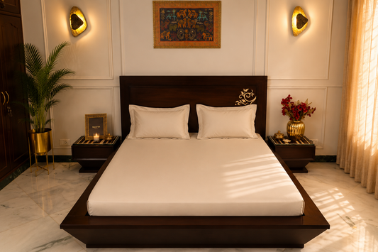 Signature Solid Sheet Set | Pearl Ivory | 500 Thread Count
