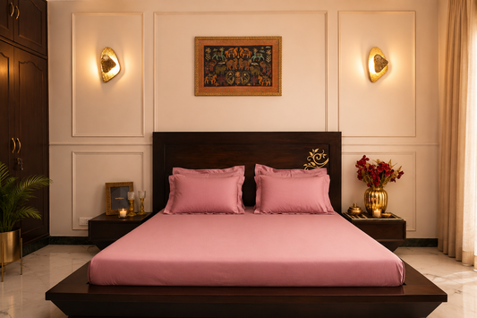 Signature Solid Sheet Set | Dusty Rose | 500 Thread Count