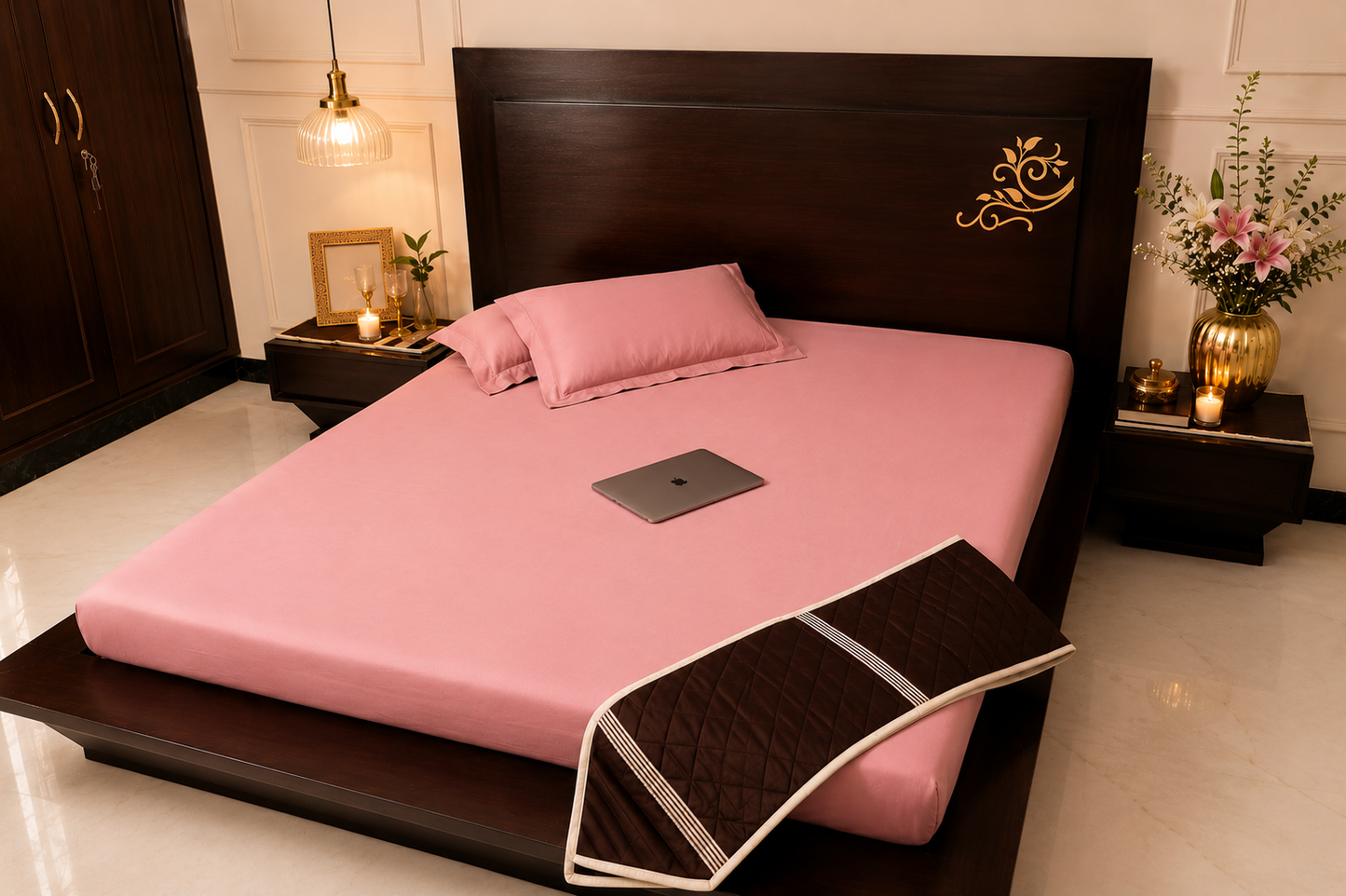 Signature Solid Sheet Set | Dusty Rose | 500 Thread Count